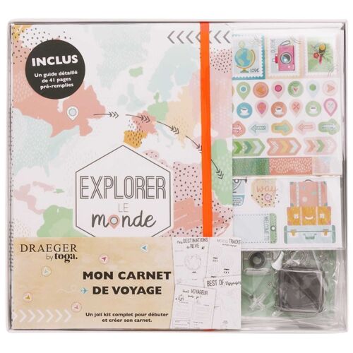 Kit Carnet De Voyages