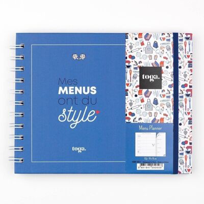 Frenchy planning menu kit
