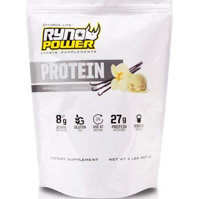 2-PACK PROTEIN Premium Whey Vanille Poudre | 20 portions (2 livres)
