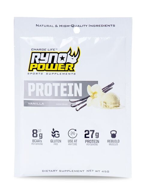 PROTEIN Premium Whey Vanilla Powder | Single Serving