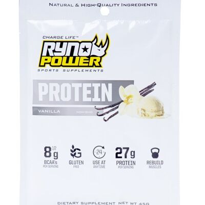 PROTEIN Premium Whey Vanilla Powder | Single Serving - (100% off)