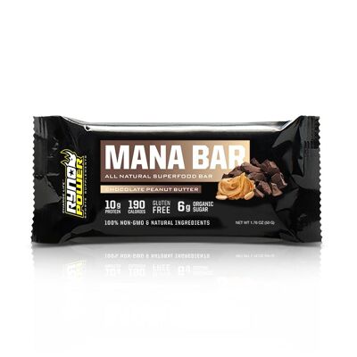 Barre Protéinée MANA Chocolat Beurre de Cacahuète | Barre unique - (100 % de réduction)