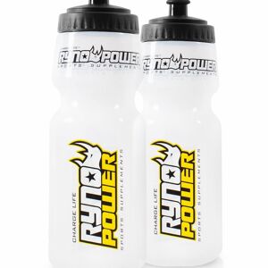 Bidons de cyclisme sport - Lot de deux - Transparent