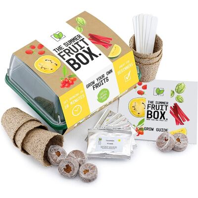 The Summer Fruits Box - Grow Your Own Fruit From Seed