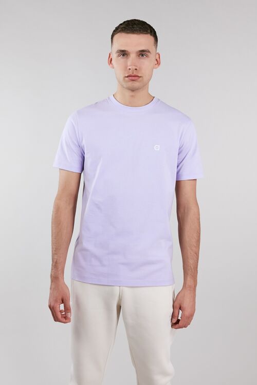 lilac low carbon t-shirt