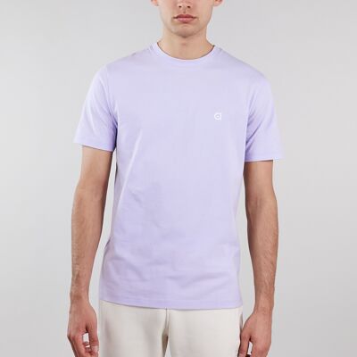 camiseta lila baja en carbono