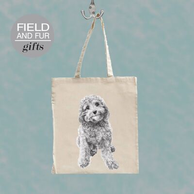 Bolso de compras Craig, Cavapoo, Cockerpoo Tote