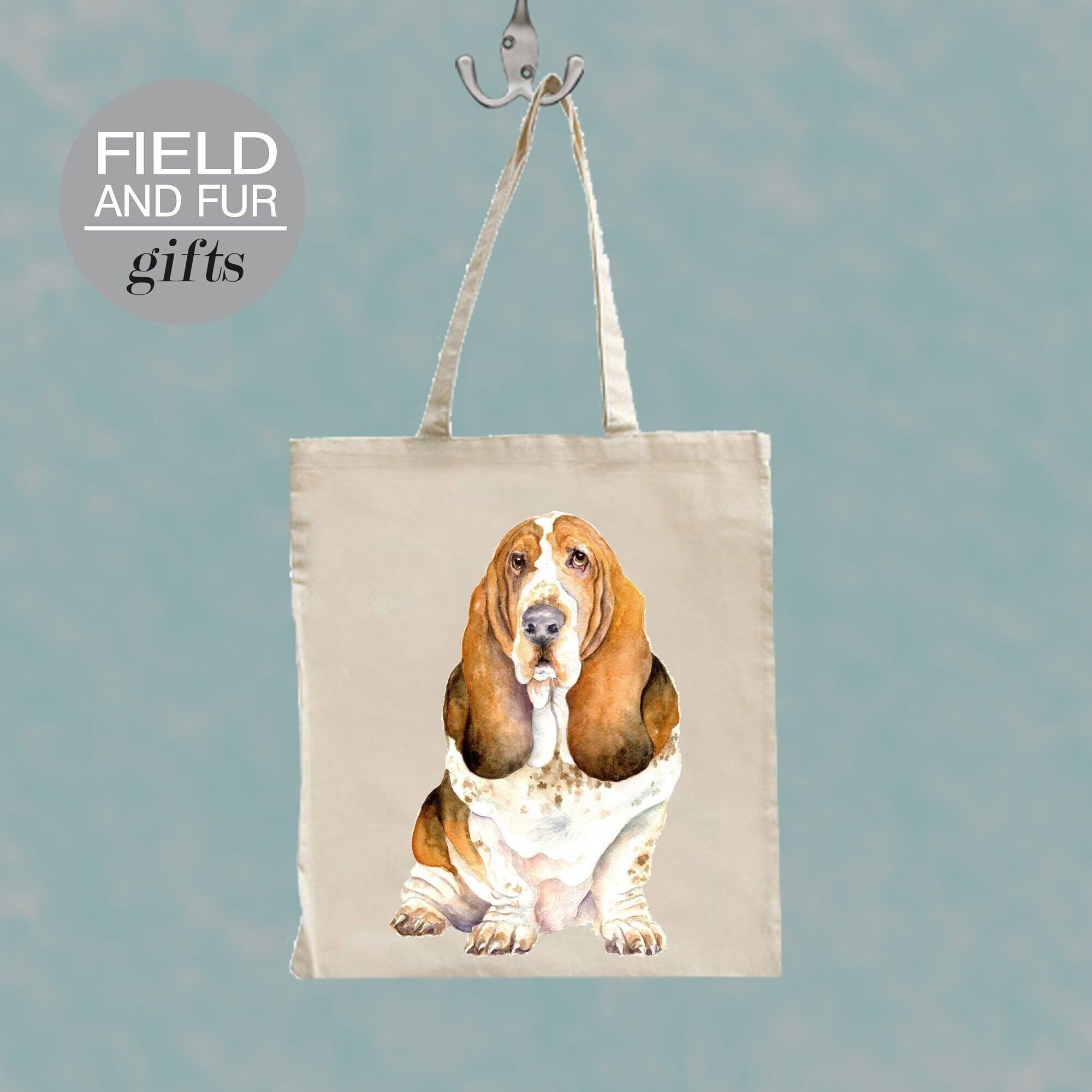 Colin, Borsa della spesa tote Bassett Hound