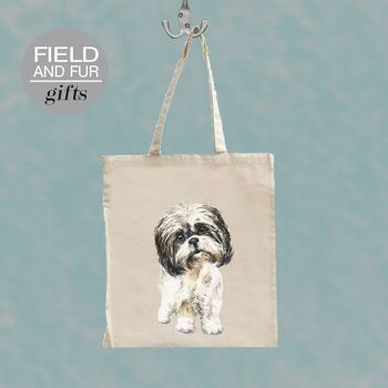 Elmo, Shih tzu Tote Shopping Bag 2