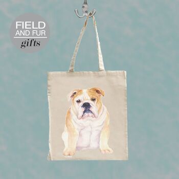 Harold, Bulldog anglais Tote Shopping Bag 2