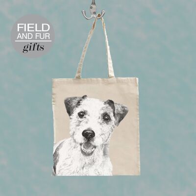 Harvey, Jack Russell Terrier Tote Shopping Bag