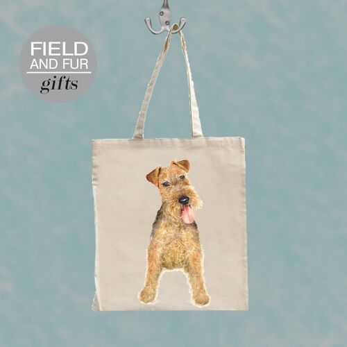 Welsh Terrier Tote Shopping Bag