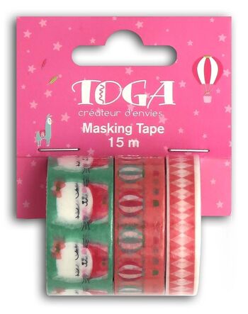 3 Masking Tape x 5m Joséphine 2