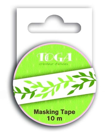 Masking Tape 10m Feuillage 2