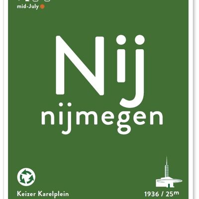 Nijmegen - colour A3