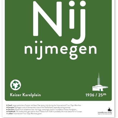 Nijmegen - colour A3