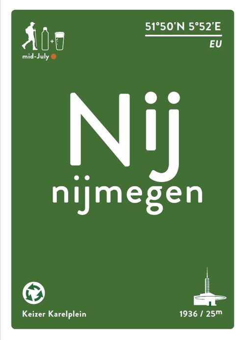 Nijmegen - colour A6