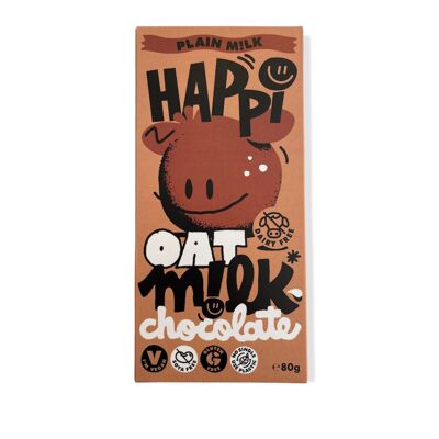 Happi Oat Milk Chocolate Bar