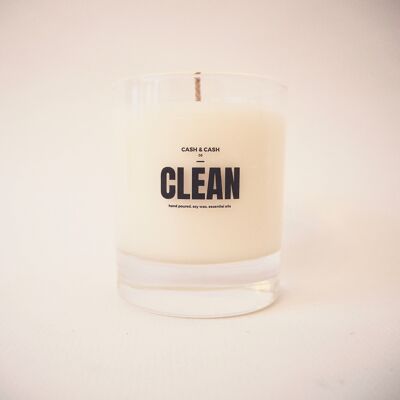 CLEAN  Hand Poured Candle
