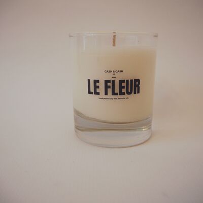 LE FLEUR, Hand Poured Candle.