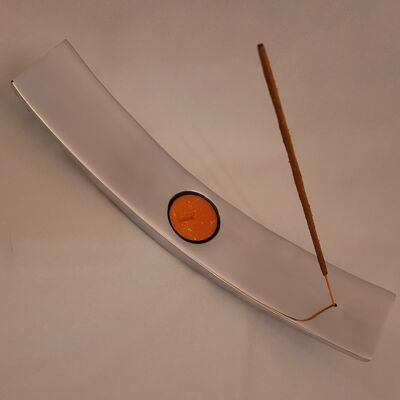 Recycled Aluminium Incense stick/Tea light Holder