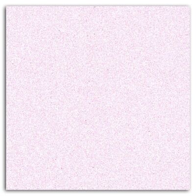 Adhesive glitter paper - 1 sheet 30.5x30.5 - Pastel Pink