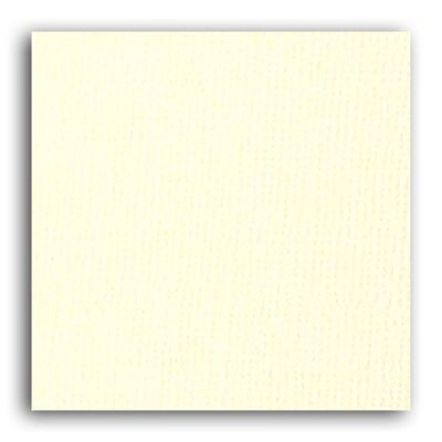 Mahé 2 plain paper - 1 sheet 30.5x30.5 - Ivory