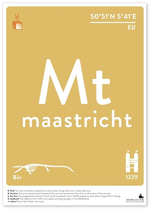 Maastricht - colour A4