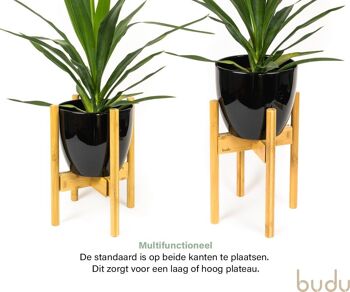 Support pour plantes en bambou 3