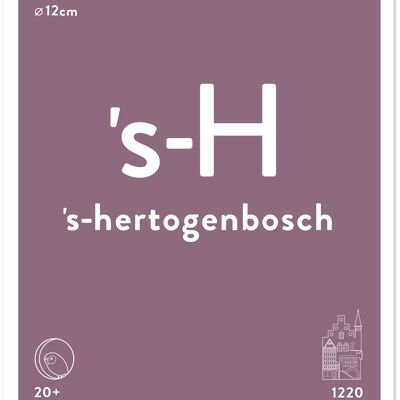 's-Hertogenbosch - color A3