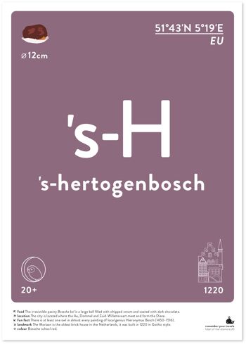 's-Hertogenbosch - couleur A3 1
