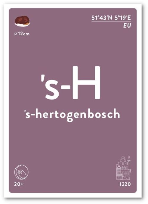 's-Hertogenbosch - colour A6