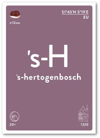 's-Hertogenbosch - couleur A6 1