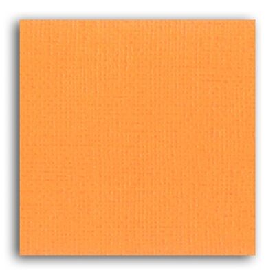 Mahé 2 plain paper - 1 sheet 30.5x30.5 - Orange