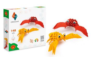 Créez votre propre kit de crabes en origami 3D 3