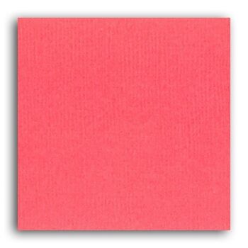 Papier uni Mahé 2 – 1 feuille 30,5x30,5 – Rose Corail