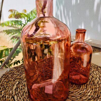 BOTELLAS DECORACION  ROSAS