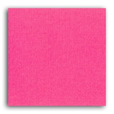 Papier uni Mahé 2 – 1 feuille 30,5x30,5 – Rose Fuchsia