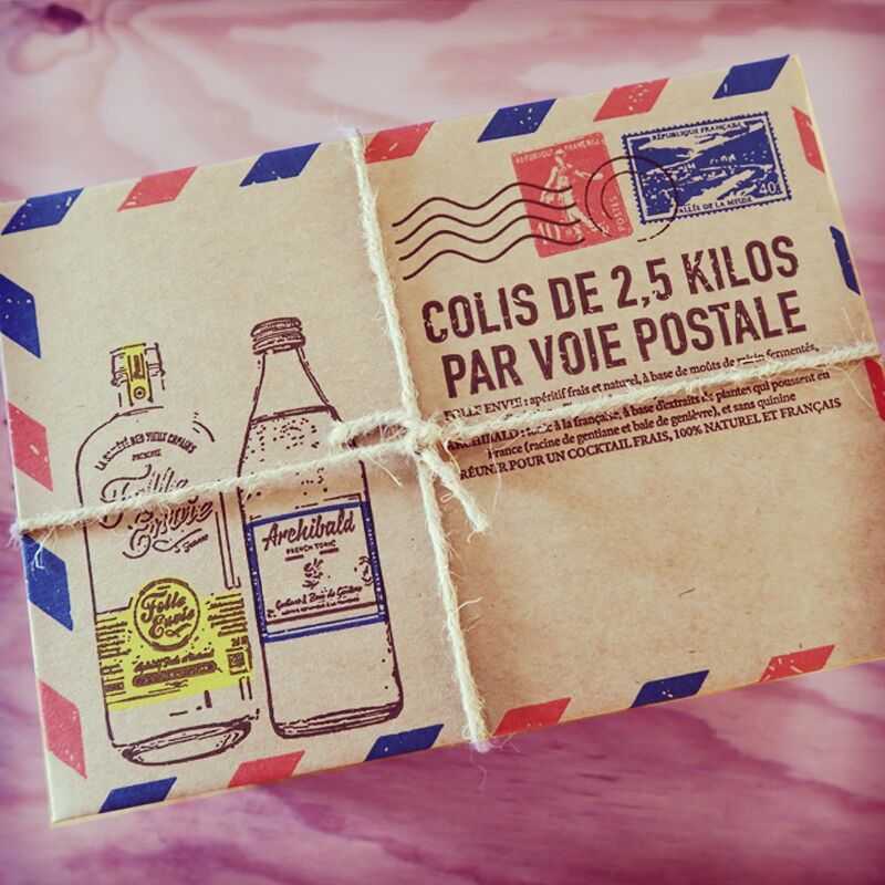 BOX GRAZIE ZILDA BIOLOGICO: APERITIVO FOLLE ENVIE 750 ML + 1 ARCHIBALD 500 ML