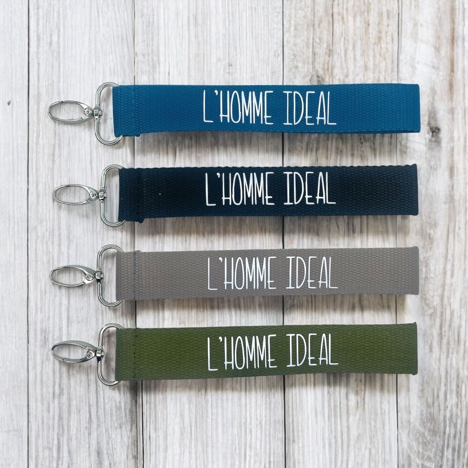 Llavero con correa, "El Hombre Ideal"