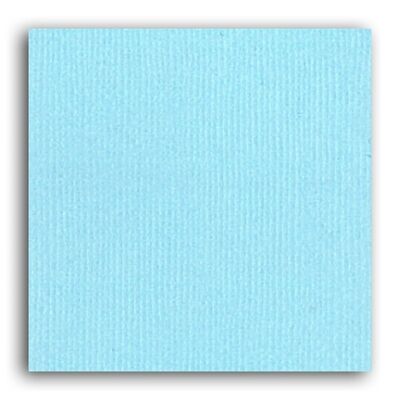 Mahé 2 plain paper - 1 sheet 30.5x30.5 - Pale Blue