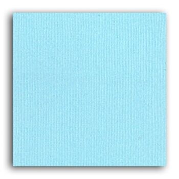 Papier uni Mahé 2 – 1 feuille 30,5x30,5 – Bleu Pâle