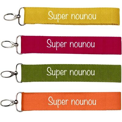 Keychain, super nanny