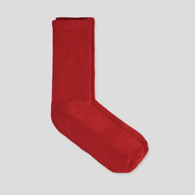 Athletic socks  - Bold Red