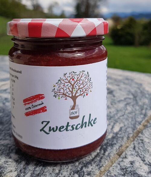 Zwetschke Fruchtaufstrich