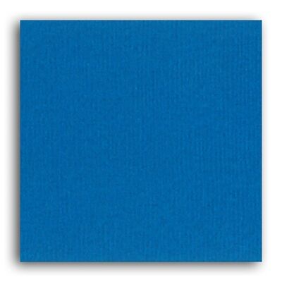 Mahé 2 Normalpapier - 1 Blatt 30,5 x 30,5 - Hartblau