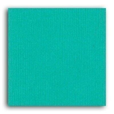 Mahé 2 plain paper - 1 sheet 30.5x30.5 - Emerald Green