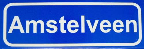 Fridge Magnet Town sign Amstelveen