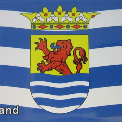 Kühlschrankmagnet Flagge Zeeland