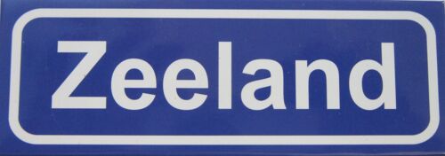 Fridge Magnet Town sign Zeeland